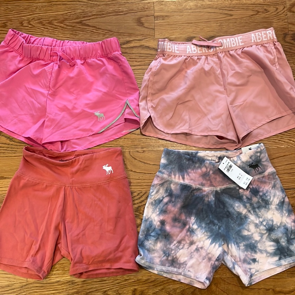 Girls Abercrombie active shorts